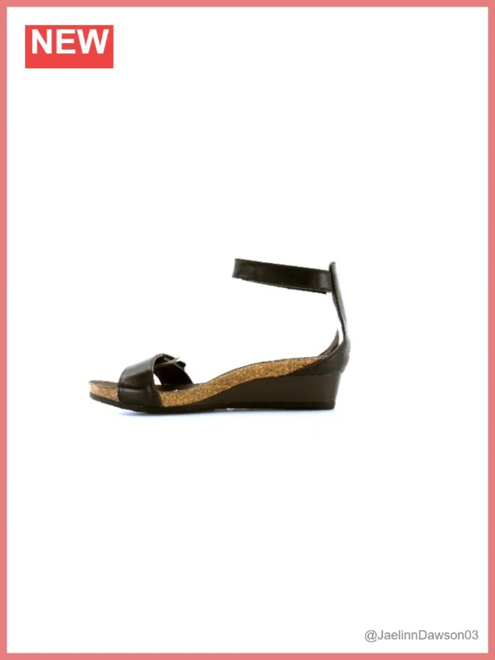 Naot Womens Pixie Leather Wedge Sandals Ankle Strap Adjustable Comfortable